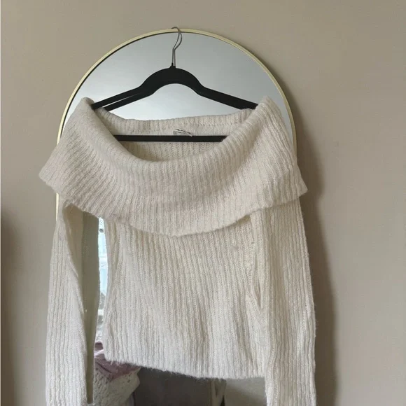Reformation Oberon Sweater White - Size M - Picture 2 of 5